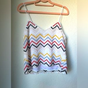 WAYF rainbow cami tank